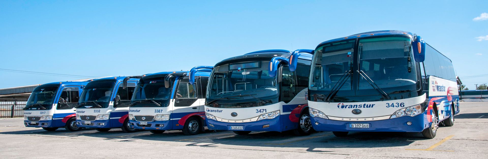 Transtur transfer bus, Mayabeque, Cuba Travel